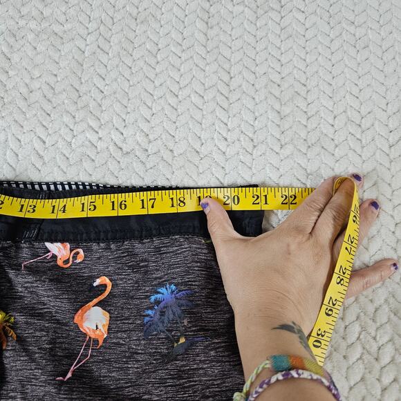 Joe Boxer Mens Swim Trunk Flamingo Board Shorts Sz XL w/ Mesh Pool Beach Resort - Picture 6 of 8